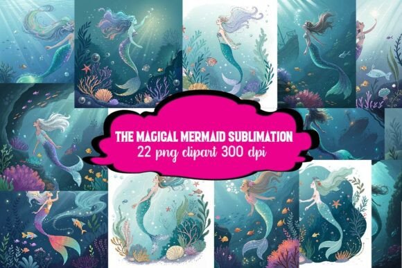 Download The Magical Mermaid Sublimation - Premium Resources